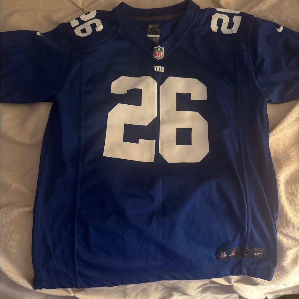 NFL Nike New York Giants Saquon Barkley jersey